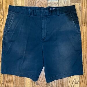 Vineyard Vines Dark Navy Flat Front Shorts